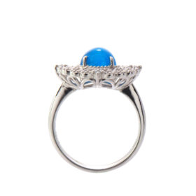 PT アパタイトキャッツアイリング 2.639ct