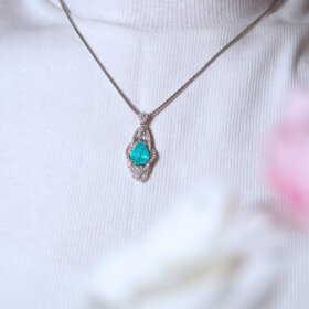 PTパライバトルマリンプチネックレス3.18ct