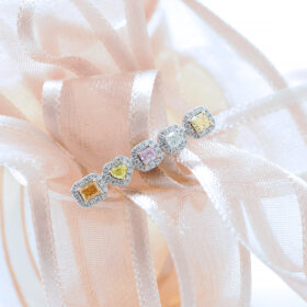 天然ダイヤモンド リング 計0.25ct PT999 楽天市場】k18 PT バゲットカット ダイヤモンド リング 0.25ct