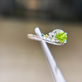 ペリドットリング0.73ct _10万円均一
