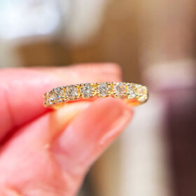 K18ダイヤモンドリング0.53ct_10万円均一