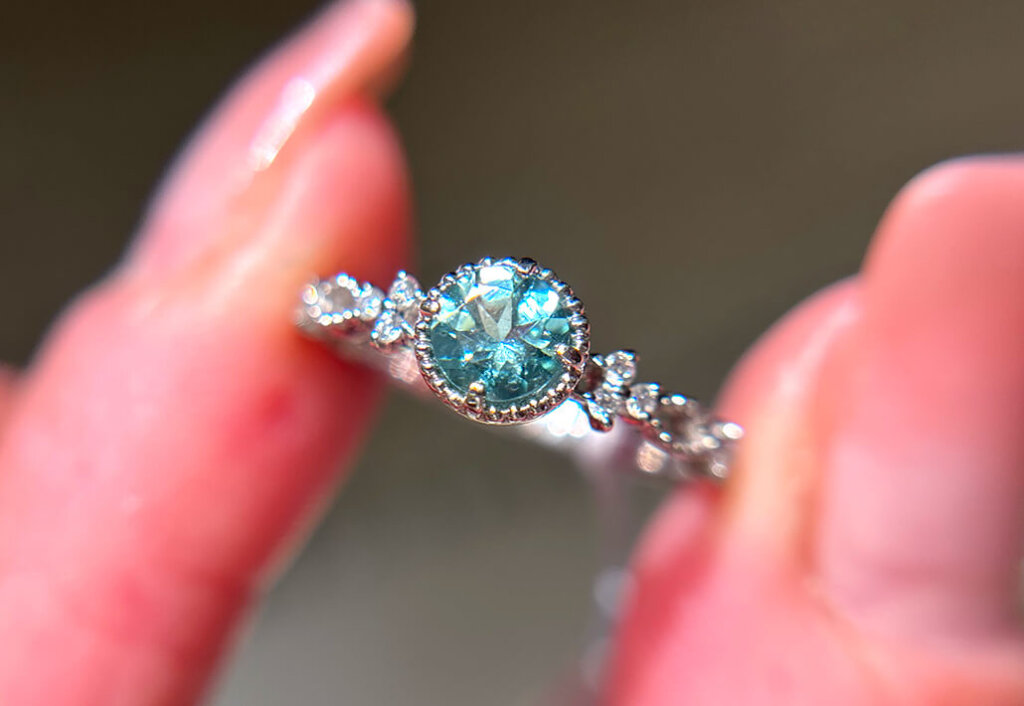 トルマリンリング0.41ct_10万円均一