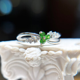 デマントイドガーネットリング0.16ct_10万円均一