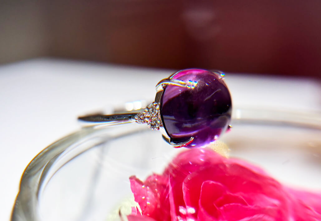 アメジスト3.90ctリング