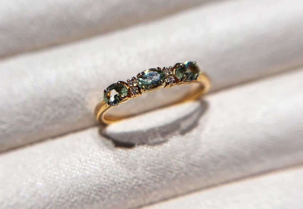 グローシュラガーネット0.60ctリング